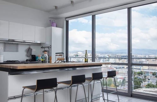 Gazi Apartment | Sky High Luxury 360 Athens Views with Private Gym