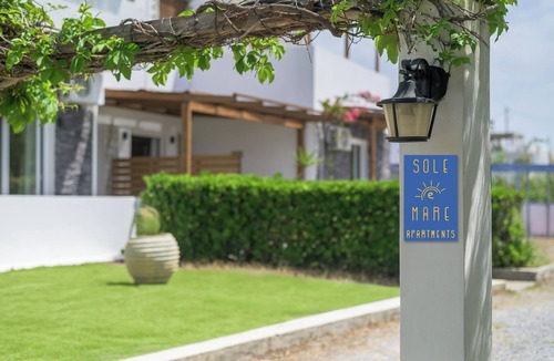Koutsouras Apartment | SOLE e MARE #A2 Beachfront Apartment – Just 10 Meters from the Sea!