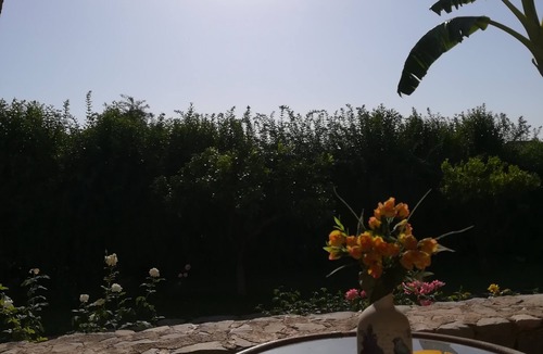Lefktron Apartment | Spacious, family friendly ground floor apartment with large garden near the sea