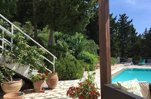 Paxos Villa | Spacious villa in extensive private grounds overlooking Ahai bay near Erimitis