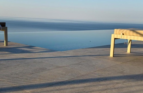 Agia Galini Villa | Stone Villa, Infinity Pool & Libyan Sea Views