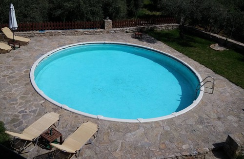 Melidoni Villa | Stratos Villas Chania with pool and sea view