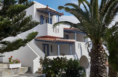 Gavrio Apartment | Studio Apartment 'Irene 3 Superior Triple 2' with Sea View, Wi-Fi and Air Conditioning