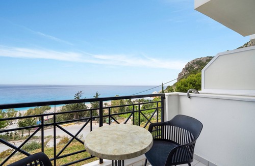 Agios Nikitas Apartment | Studio Apartment 'Sunset Premium 10' with Sea View, Wi-Fi and Air Conditioning