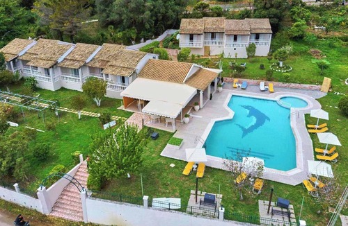 Sidari Apartment | Studio Apartment 'Vintage Resort 9' with Sea View, Wi-Fi and Air Conditioning