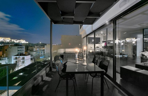 Psirri Villa | Stunning Athens Penthouse | Historic Centre Location | Ater Albus Luxury Loft |.
