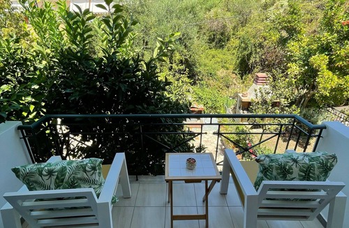 Loutsa House | Stylish duplex with a breathtaking view over the Ionian Sea