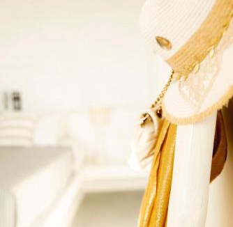 Houlakia Apartment | Stylish Mykonian apartment Semi-Private huge Pool