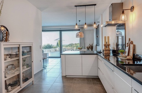 Kato Korakiana Apartment | Stylish very private villa apartment. Panoramic views. Infinity pool.