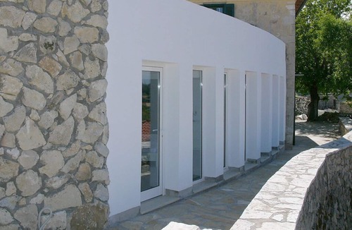 Kavallos Villa | Stylishly renovated stone villa w/fantastic sea view