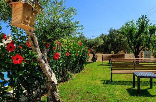 Agia Marina Villa | Sun Flower Villas With Sea View