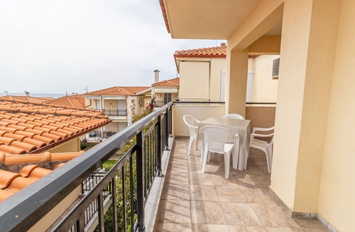Nea Skioni Apartment | Sunday Mood Family Apartment with Sea View