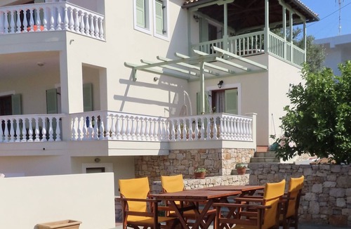 Votsi Villa | Superbly located Villa With Private Pool and Stunning Sea And Island Views