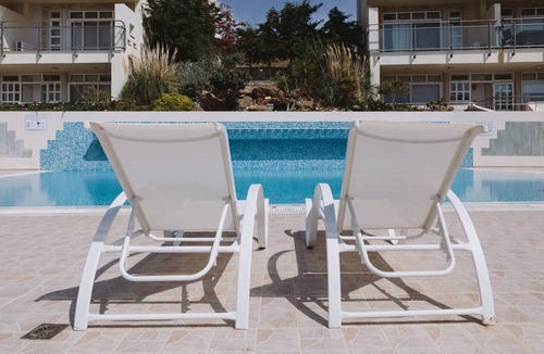 Makry Gialos Apartment | The Studio @ Lagada Bay, Luxury Apartment with swimming pool