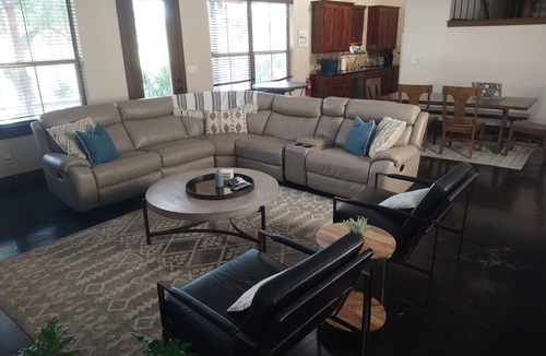 Kingsland House | Top Rated Pet-Friendly Lake LBJ Cove Oasis:Pool, Hot Tub, Kayaks, FirePit & More