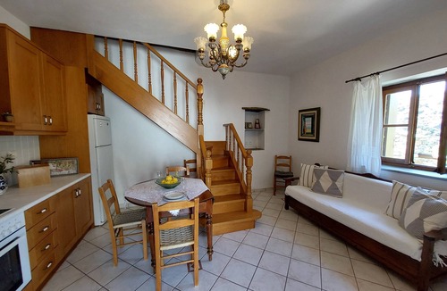 Steniai Cottage | Two levels traditional stone cottage villa