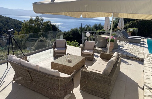 Gimari Villa | Unique location with stunning views. Walkable to Kalami & Agni with heated pool
