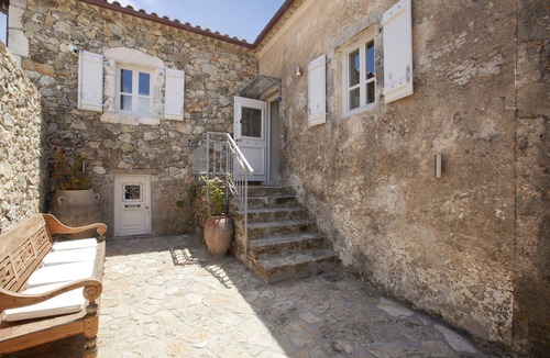 Mesovounia House | Unique, luxurious villa with infinity pool and sea view, free WiFi