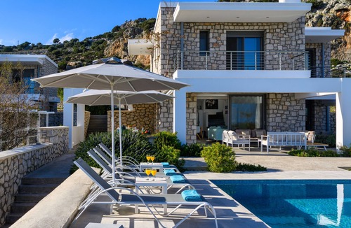 Afandou Villa | Urban island villa, sublime sea view nature area