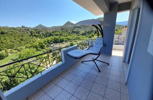Enoria House | View house, Platana Kymi Evoia