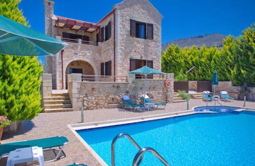 Kokkinon Khorion Villa | Villa Afrati Sea Views Pool AC