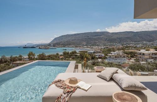 Souda Villa | Villa Albero - Sea View Escape