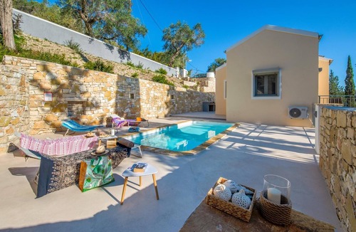 Koutsi Villa | Villa Alexandros Swimming Pool Walk to Beach A C Wifi - 3454