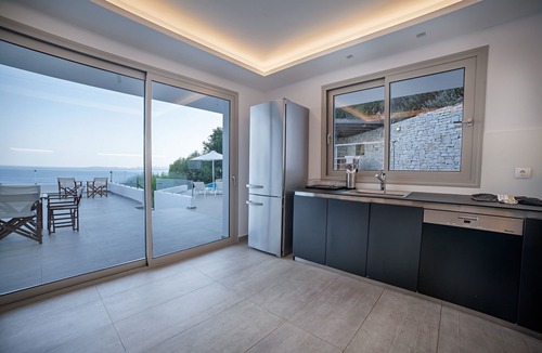 Barbati Villa | Villa ALGEOS between sky and crystal clear sea