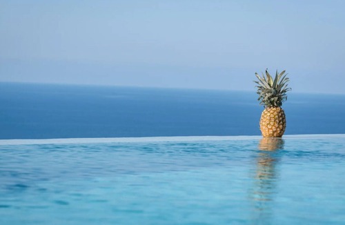Kokkinon Khorion Villa | Villa Almyra, Divine Sea Views, Private Infinity Pool, Furnished Terrace,.
