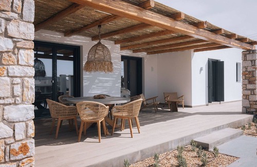 Naousa Villa | Villa Altiora, 3 BDR, Private Pool, Furnished Terrace, Naousa