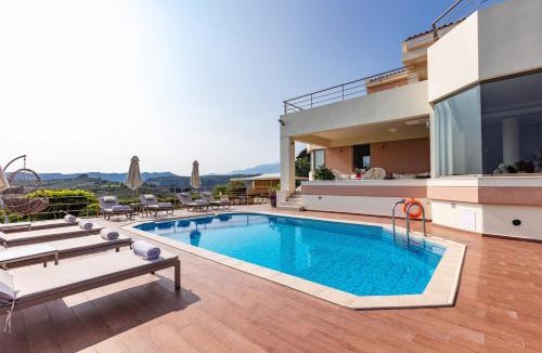 Agia Villa | Villa Anastasia - Private Pool & Panoramic Views