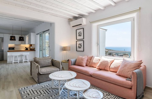 Kalafatis Villa | Villa Angelika/Pink Pelican by the beach