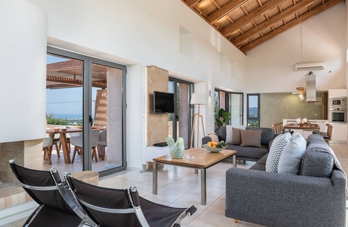 Platanias Villa | Villa AnnaNiko - Luxury - Amazing views - Spacious Heated Pools - Hot tube