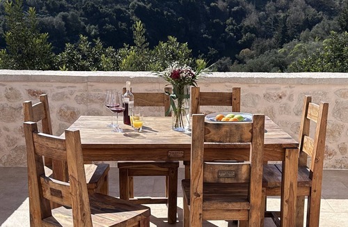 Apokoronas Villa | Villa Asteria, Melidoni, Chania, Crete, Solid Stone Villa, private swimming pool
