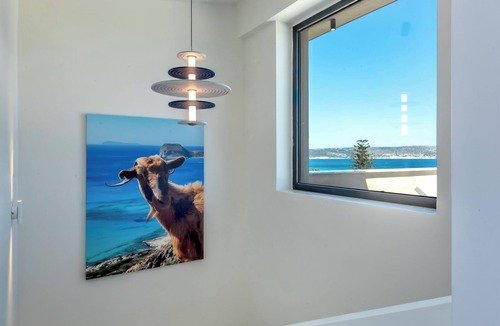 Kalyves Apartment | Villa Azurios - 2 Minute walk to the beach, with parking & lift access.