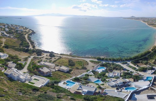 Maragas Villa | Villa 'Blue' 10 pax Private Infinity Pool Beach Hotel Villa Paradise Naxos