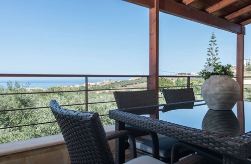 Kato Stalos Villa | Villa Chara Chania | Private Villa with Pool and Sea Views