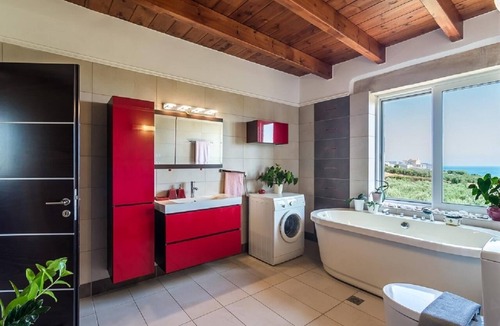 Kato Stalos Villa | Villa Chara Chania | Private Villa with Pool and Sea Views