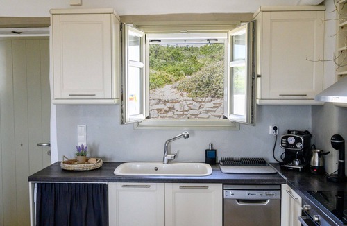 Santa Maria Villa | Villa "Christina Santa Maria" with Sea View, 2 Private Terraces & Wi-Fi