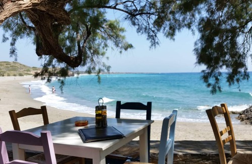Makry Gialos Villa | "Villa Danae" - Luxury Private Villa - Heated Pool, Sea Views, BBQ - sleeps 11