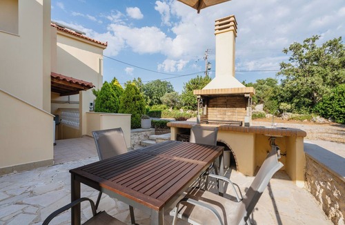 Atsipópoulon Villa | Villa Deleni - Private Pool, Sea Views & Gardens