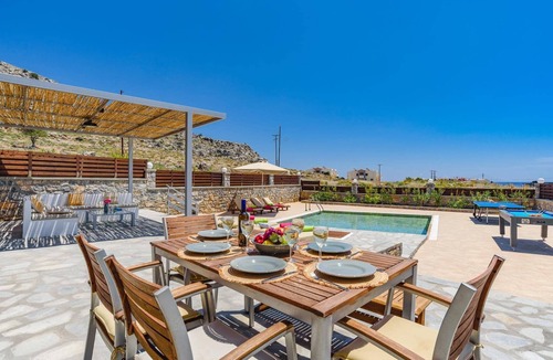 Lardos Villa | Villa Dione Seastone by Villa Plus