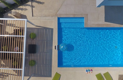 Pefkochori Villa | Villa Douglas - Private Pool, BBQ, 4 Bdrms, View