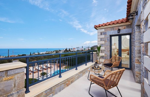 Koutouloufari Villa | Villa Erato/Private Paradise with heatable Pool & Sea View.