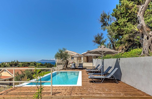 Erikousa Island Villa | Villa Feax Ocean View