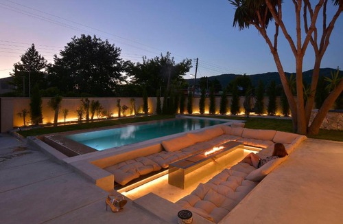 Linia Villa | Villa Flamingo - 4 bedrooms - Private Pool - Next to renowned Issos Beach & Lake Korission