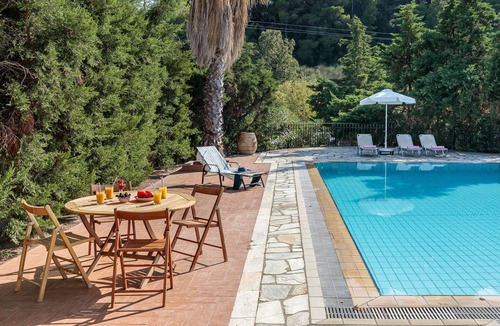 Xanthi Region Villa | Villa Green on Blue - peaceful rural location with panoramic sea & forest views