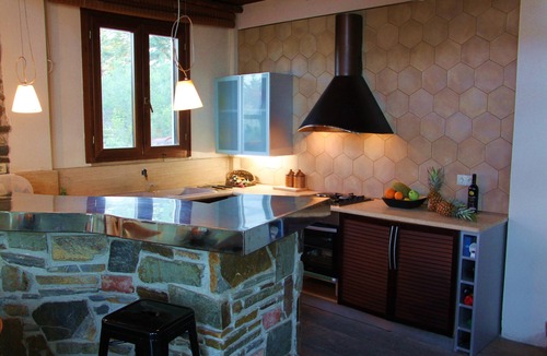 Pydna Villa | Villa Hacienda private pool and jacuzzi