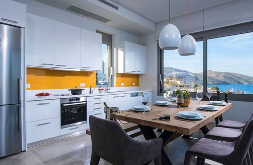 Agios Nikolaos Villa | Villa Hermione - Next to Havania Beach - sleeps 7
