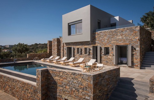 Agios Nikolaos Villa | Villa Hermione - Next to Havania Beach - sleeps 7